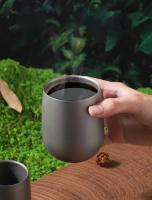 Cocina al aire libre para bebidas de doble pared aislada, camping, taza de agua de titanio, senderismo, equipo de camping fresco - details 1
