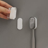 Soporte de Cepillo de Dientes Eléctrico sin Perforación Cubierta Simple Anti-Polvo para Pareja - details 4