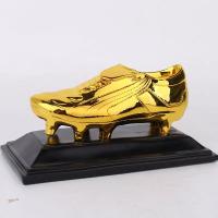 Trofeo del máximo goleador del partido de fútbol, ​​Premio Golden Boot, tres de oro, plata y bronce, suministros para fanáticos - details 8