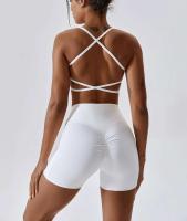 Conjunto de yoga sin costuras de 2 piezas para mujer, sujetador para gimnasio y correr, ropa deportiva, body, sujetador deportivo - details 41