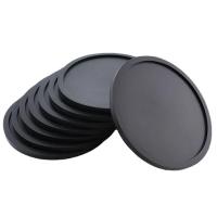 Juego de soporte de cama de silicona de 6 piezas para taza de café redonda - details 11