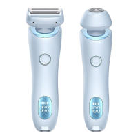 Afeitadora eléctrica húmeda y seca para mujer, eliminador de vello de piel para axila, depilación de piernas - details 4