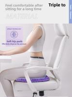 Cojín de asiento de gel de panal, cojín de pedo para sentarse en verano, cojín para asiento de coche de oficina, cojín fresco transpirable de verano - details 8