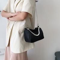 Bolso de mano de gran capacidad con diamantes de imitación, bolso de hombro con cadena de perlas, pequeño bolso cuadrado, bolso de almohada, bolso de cosméticos, bolso de hombro para mujer, fiesta - details 24