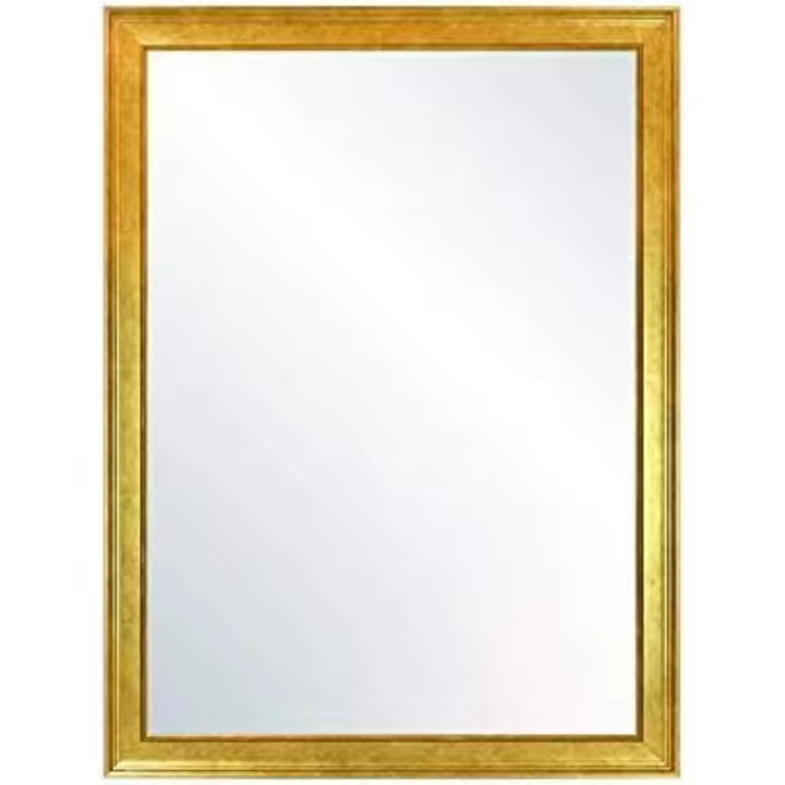 Intermarket Espejo de Pared Completo de Cuerpo Medidas 35X140 cm Dorado/Mod-155 - 1