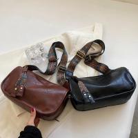 Bolso cruzado Vintage para mujer, bandolera pequeña de cuero PU con diseño de lujo y almohada, a la moda - details 21