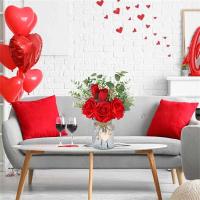 Arreglos falsos ral, rosas artificiales, ramos, mesas, centros de mesa para ocasiones especiales - details 8