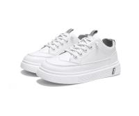 Zapatos Blancos Casuales para Niños y Estudiantes Nuevos Four Seasons de Cuero Malla Suela Suave - details 6