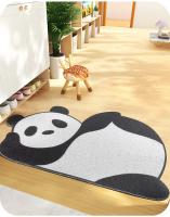 Felpudo de entrada con bobina impresa, alfombra de Material de PVC, antideslizante, oso, gato, perro, alfombrilla para puerta Delantera de cocina - details 2