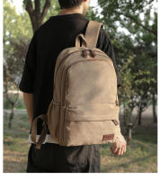 Bolsa de montañismo Mochila informal de lona Mochila para estudiantes universitarios de gran capacidad masculina Mochila impermeable para computadora Mochila de viaje al aire libre - details 27
