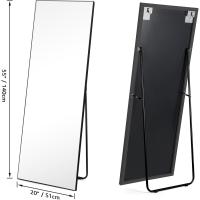 Espejo de Pie Cuerpo Completo de Alta Definición 140x51 cm Ideal para Pared o Suelo - details 15