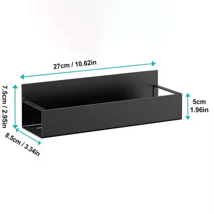 Estante lateral magnético para especias para refrigerador, cesta colgante, ahorro de espacio, organizador de cocina, soporte para el hogar - 1