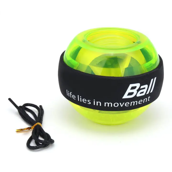 Gyroscope Powerball LED Gyro Power Wrists Ball Arm Exercise Force Strength Training Energyball Home Gym Sports Fitness Equipment - 1