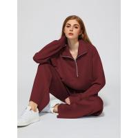 YC1508 Conjunto Casual de Mujer de Dos Piezas: Sudaderas de Gran Tamaño y Pantalones de Pierna Ancha para Mujer - details 17