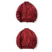 Spring Autumn Men's MA1 Bomber Jacket Fashion Hip Hop Streetwear Zipper Coats Men Baseball Uniform Pilot Jackets Clothing - details 9