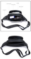 Bolsa de piel de oveja para hombre, Bolsa de piel de oveja para hombre para teléfono móvil, cuero genuino, bolsa crossbody, multifuncional, deportes y ocio, bolsa de pecho crossbody - details 8