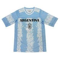 Camiseta de fútbol de Argentina Miami International No. 10 Messi Camiseta de verano cómoda, transpirable y casual para niño - details 0