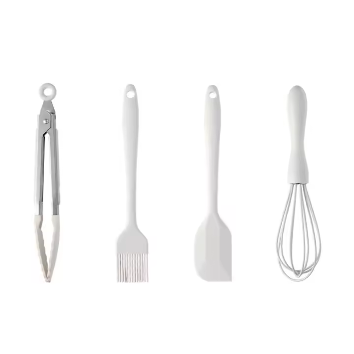 Juego de Utensilios de Cocina de Silicona Antiadherentes, Resistentes al Calor, Duraderos para Postres 4/6 Uds - 1