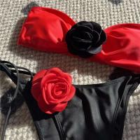 Bikini tanga para mujer, traje de baño brasileño con cordones, conjunto de bikini para mujer 2025 - details 34