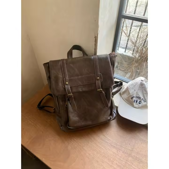 Mochila Estilo Universitario, Mochila Retro Para Estudiantes, Mochila De Mensajero - 1