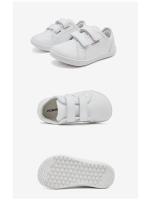 Zapatos descalzos para niños y niñas, zapatillas minimalistas con punta ancha, zapatos ligeros de cuero Artificial con gancho - details 4