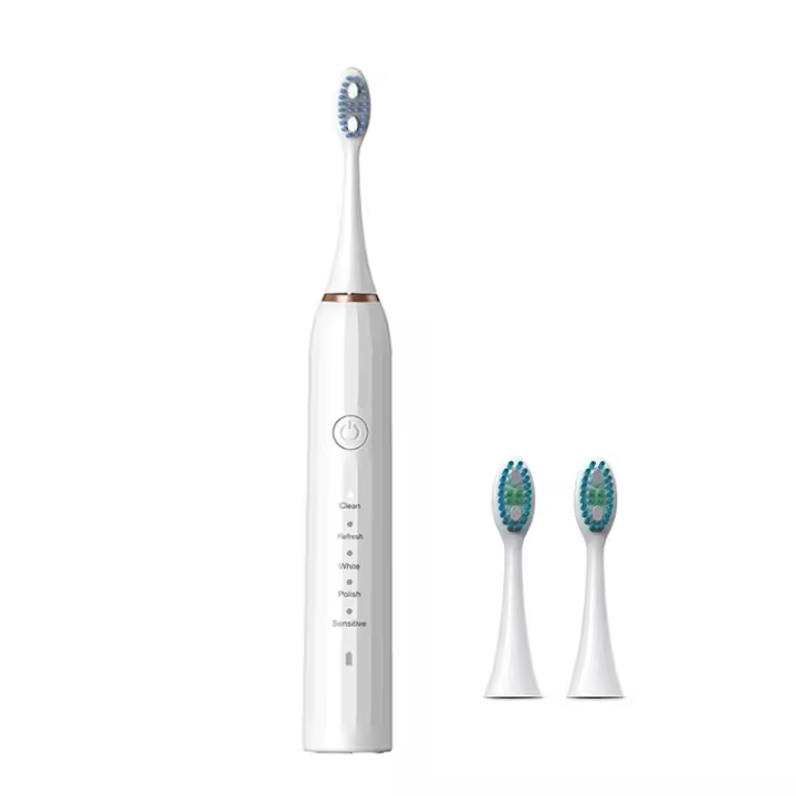 IPX7 Waterproof Electric Toothbrush 5 Cleaning Modes Food Grade Toothbrush Hair Rechargeable Intelligent Sonic Teethbrush - 1