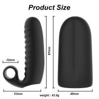 Vibrador de Dedo para Mujeres Dispositivo de Masturbación Vaginal Estimulador de Clítoris Juguete Sexual para Adultos de la Tienda OOEEY - details 1