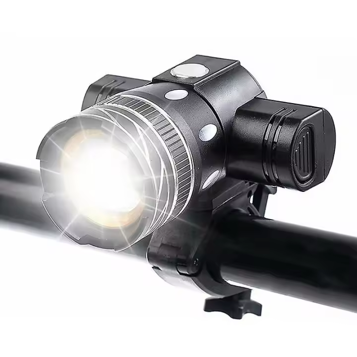Luz de Bicicleta LED de Alta Brillo Impermeable 5000 Lúmenes Seguridad en Ciclismo en Montaña y Carretera Iluminación Exterior - 1