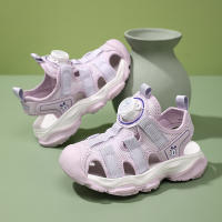 Sandalias de verano para niños Sandalias para niñas Zapatillas con pomos para niños Zapatos de playa ligeros para niños grandes - details 5
