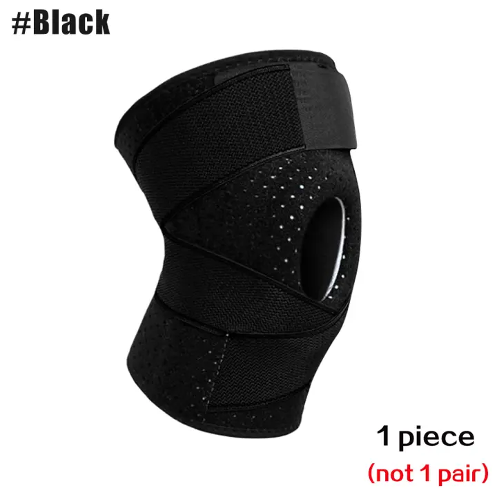 Tcare Soporte de Rodilla Ajustable con Almohadillas de Gel para Patella y Estabilizadores Laterales para Dolor de Rodilla y Lesión de ACL MCL - 1