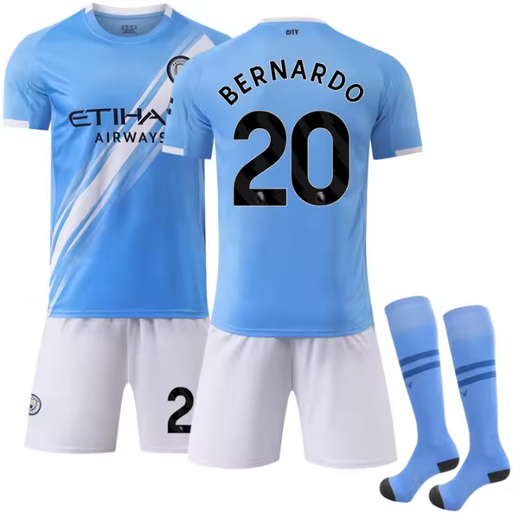 Conjunto De Ropa Infantil Para Niños Y Niñas Fan De Camiseta De Entrenamiento Uniforme Deportivo Casual Unisex Verano Poliéster - 1