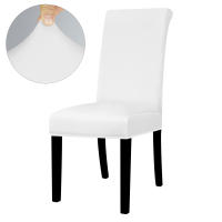 Fundas elásticas de LICRA para sillas, funda para asiento de silla de tamaño Universal para comedor, para banquete de boda, Hotel, funda elástica para silla, 1 unidad - details 20