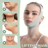 Vende cara adelgazante elástica, mujeres moldeadoras en V, cinturón para levantar mejillas y barbilla, correa reutilizable para adelgazar, herramienta de belleza para masaje facial - details 5