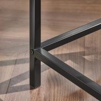 Juego de Mesa Comedor Conjunto de Mesa Alta de Bar con 4 Taburetes y 1 Mesa Gris - details 40