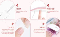 Mini secador de uñas de gel LED UV profesional portátil de 6 W con USB, lámpara de curado para todos los esmaltes de uñas de gel, regalos para madres - details 4