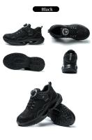 Zapatillas de trabajo con hebilla giratoria, zapatos protectores, zapatos de seguridad industrial a prueba de pinchazos, zapatos con punta de acero antigolpes - details 14