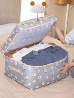 Bolsa de almacenamiento de 2 capas a prueba de agua, organizador de ropa, sábanas, Jeans, bolsa de suéter plegable, gran capacidad - details 9