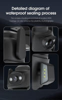 Cámara de vigilancia inalámbrico WIFI HD video llamar exterior inteligente Visión nocturna remoto doméstico 360 grados vigilancia - details 14