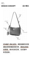 Nuevo Bolso de Mujer de Alta Gama Bolso de Mensajero con Luz Atmósferica de Lujo - details 2