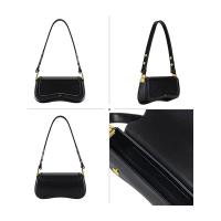 Mochila de Lujo Leten Estilo Elegante de Hombro Único Obliquo Bolso Underarm Portátil para Commutadores Casuales Material de Cuero Exterior de PVC/Vinilo - details 3