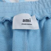 Pantalones de cinco piezas bordados con macarrón AMI Love 2025 para parejas, pantalones cortos deportivos casuales a juego para hombre y mujer a nivel del techo - details 6