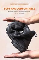 Botas de seguridad de invierno para hombre, ligeras y cómodas, punta de acero, zapatos de trabajo industriales antiperforación para exteriores, pie, 2025 - details 1