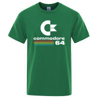 Camiseta con Estampado Commodore para Hombre, Camisa de Algodón, Manga Corta, Diseño Retro de SID Amiga, Ropa de Calle, Commodore 64, C64, Verano 2022 - details 10