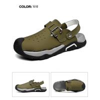 Verano dos usan zapatillas de playa, sandalias deportivas al aire libre y zapatos de montañismo. - details 33