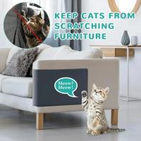 Cartón autoadhesivo para gatos, protector de sofá con rascador y alfombrilla antiarañazos, accesorios duraderos para muebles para gatos - details 2