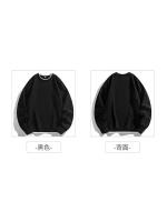 Sudaderas con Capucha Básicas para Hombres Cómodas y Sueltas Estilo Harajuku Topes de Manga Larga - details 1