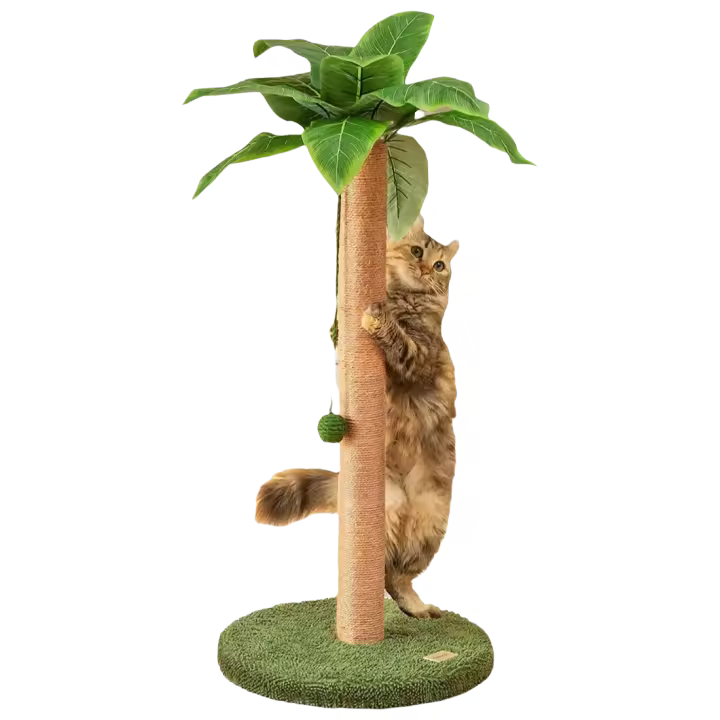 Rascador para Gatos 84cm Rascador Estable para Gatos Rascador Grande para Gatos Sisal Natural Rascador Estable - 1