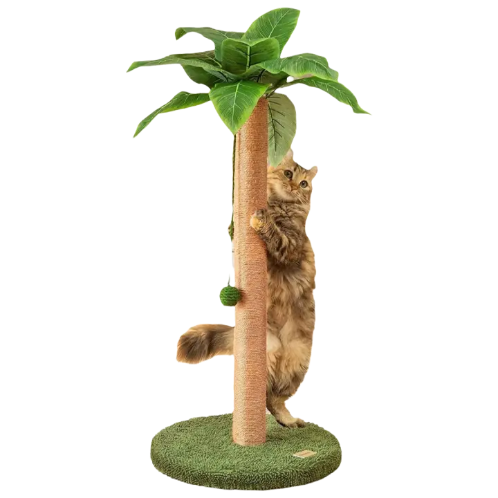 Rascador para Gatos 84cm Rascador Estable para Gatos Rascador Grande para Gatos Sisal Natural Rascador Estable - 1