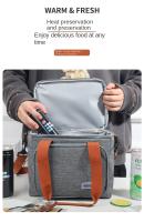 Bolsa De Almuerzo Portátil Doble Capa Gran Capacidad Para Camping Y BBQ Durable De Tela Oxford Adecuada Para Picnic Y Uso Al Aire Libre - details 8