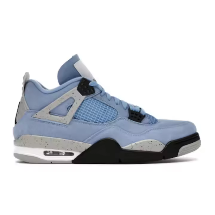 Zapatillas de Baloncesto Retro para Hombres y Mujeres Azul Universitario - 1